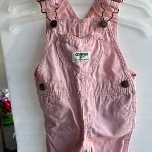 OshKosh pink overalls